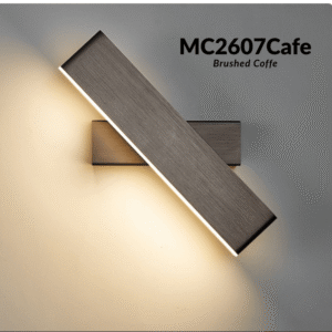 MC2607Cafe Rotatable LED Wall Sconce Brushed Coffee