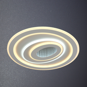 MC5002 Modern Concentric Round LED Ceiling Lamp