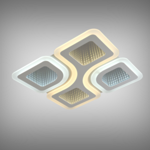 MC5003 Quad Square Infinity LED Ceiling Light