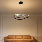Intersecting Round LED Pendant Light MP0169-3D by Kaen Lighting